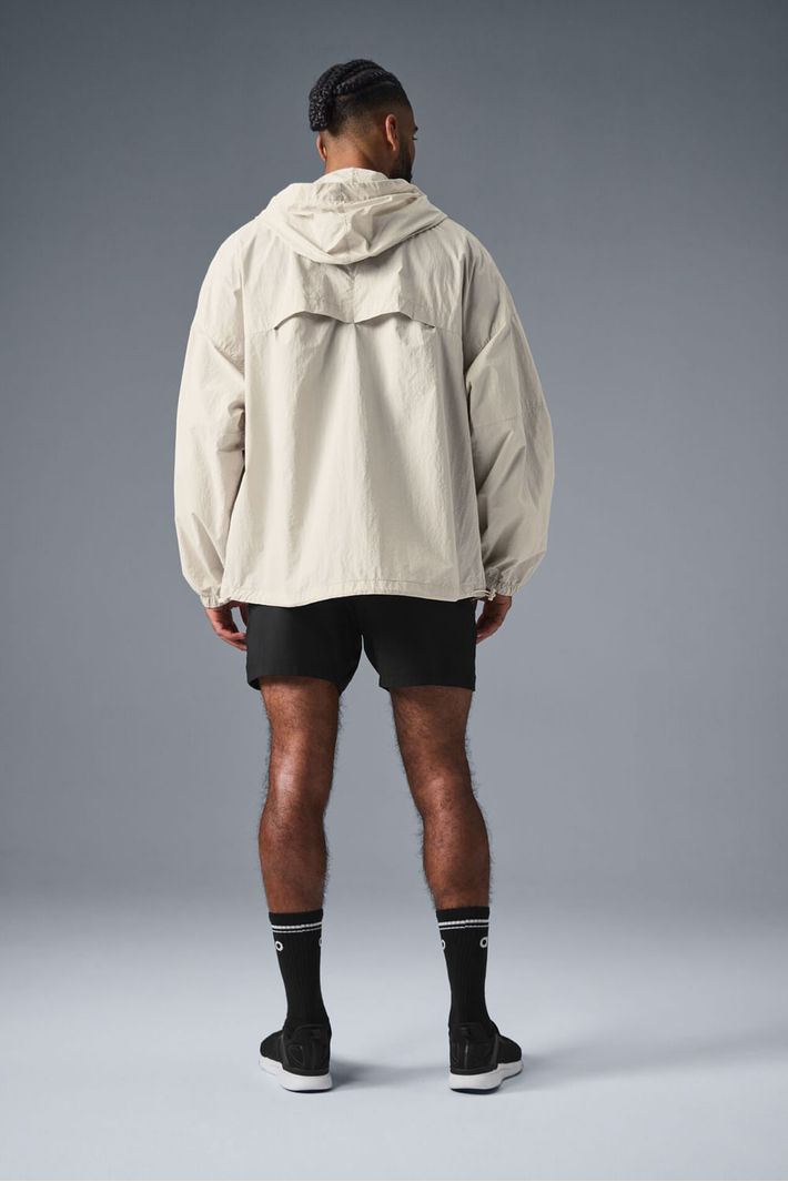 Jaqueta Vantage Nylon Ripstop Track Bone - Alo Yoga