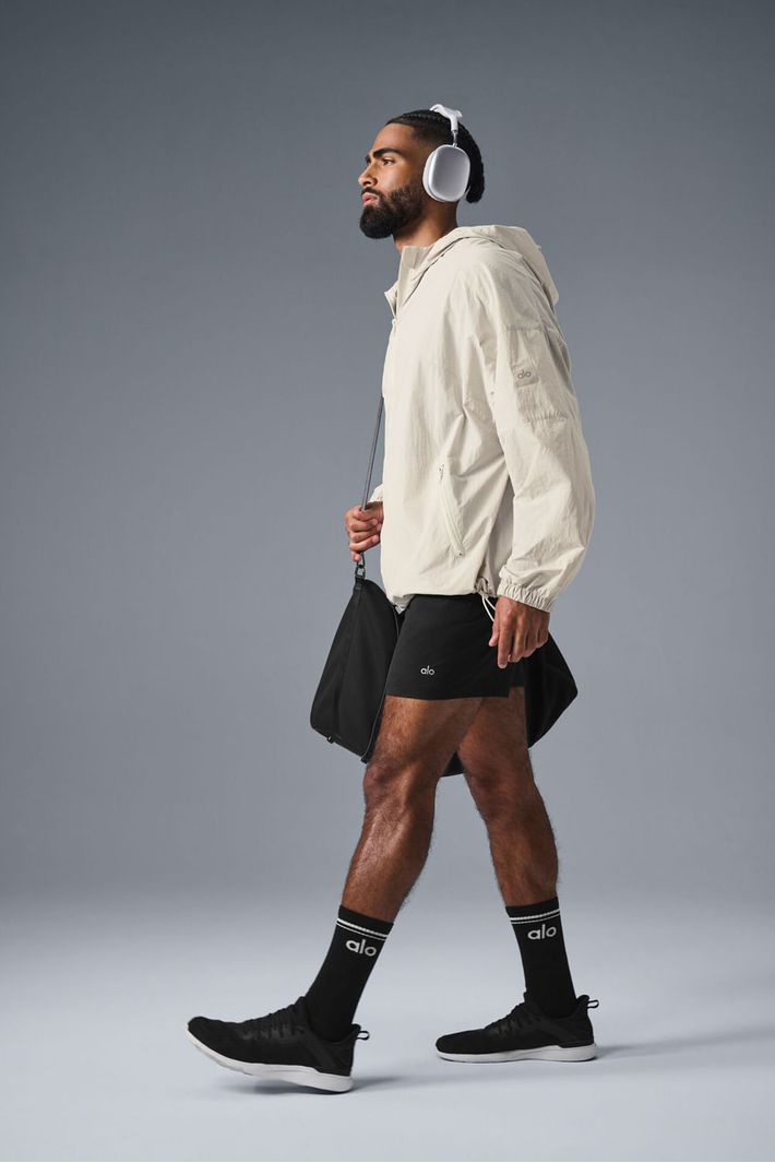 Jaqueta Vantage Nylon Ripstop Track Bone - Alo Yoga