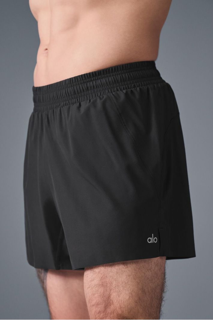 Shorts 5 Adapt Running Black - Alo Yoga