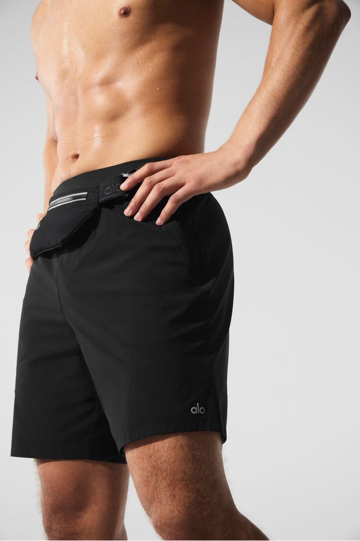 Shorts 7 Repetition Black - Alo Yoga