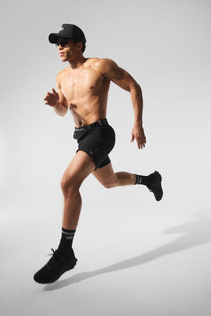 Shorts 7 Repetition Black - Alo Yoga