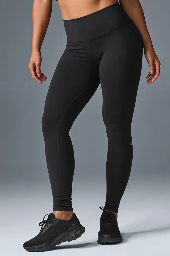 Legging Highwaist Airbrush Black - Alo Yoga