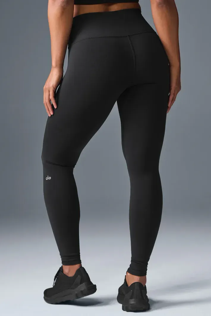 Legging Highwaist Airbrush Black - Alo Yoga