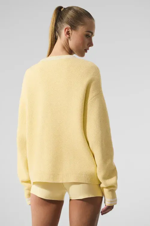 Cardigan Tennis Club Sweater Knit