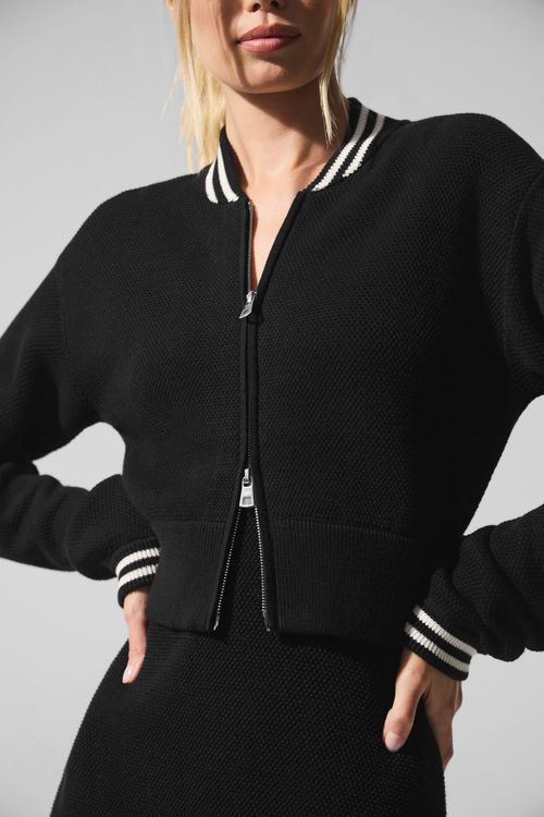 Jaqueta Tennis Club Em Tricot