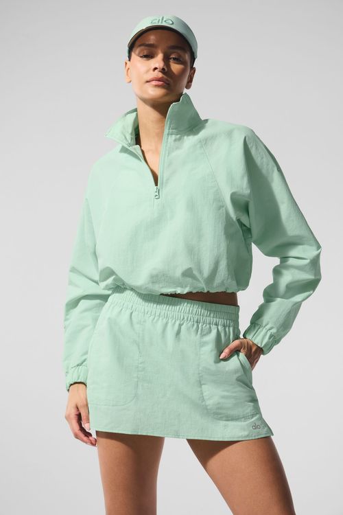 Casaco Cropped 1/4 Zip Alumni