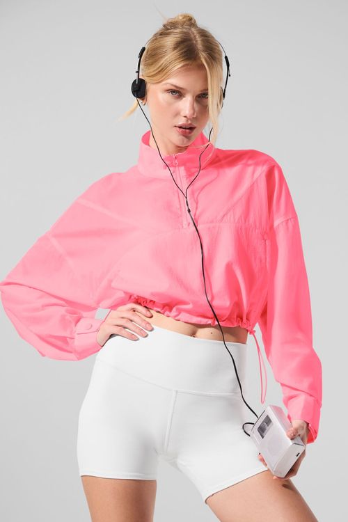 Casaco Cropped 1/4 Zip Aerial