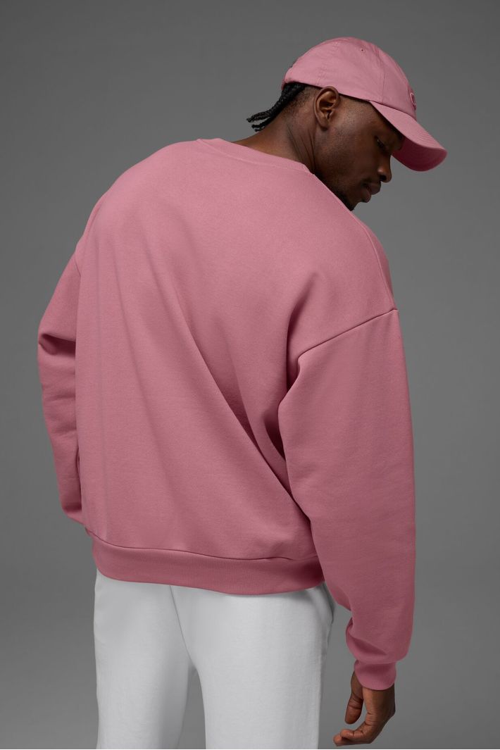 Moletom Accolade Crew Neck Pink Wild Rose - Alo Yoga