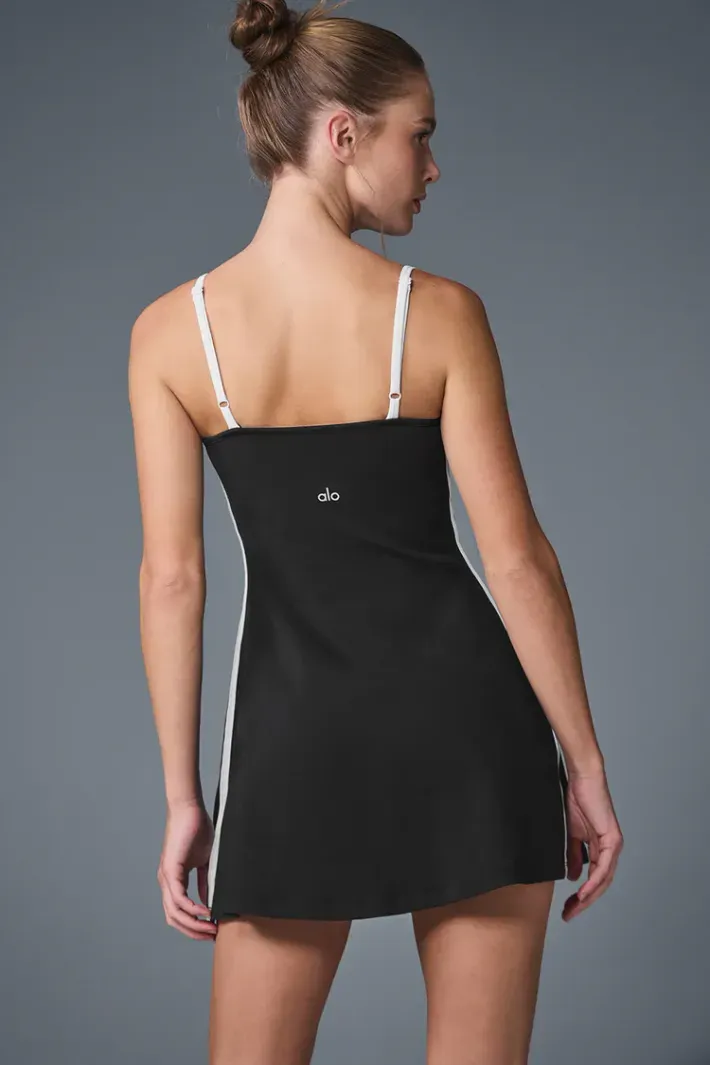Vestido Airbrush Streamlined Black - Alo Yoga