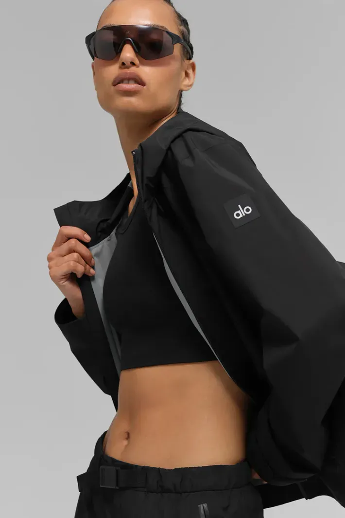 Jaqueta Alpha Shell Black - Alo Yoga