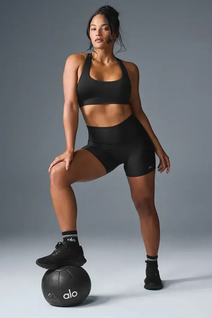 Shorts Airlift Energy Black - Alo Yoga