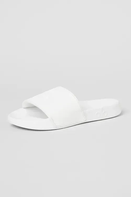 Slide It Unisex White