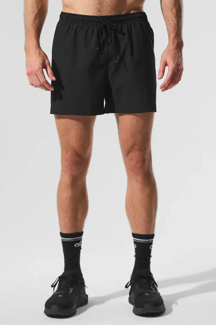 Shorts 5'' Circuit Black - Alo Yoga