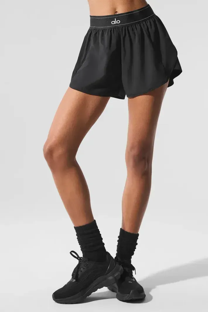 Shorts Match Point Black - Alo Yoga
