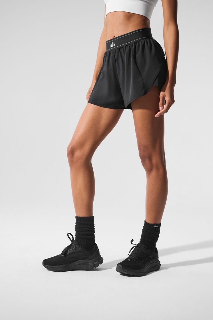 Shorts Match Point Black - Alo Yoga