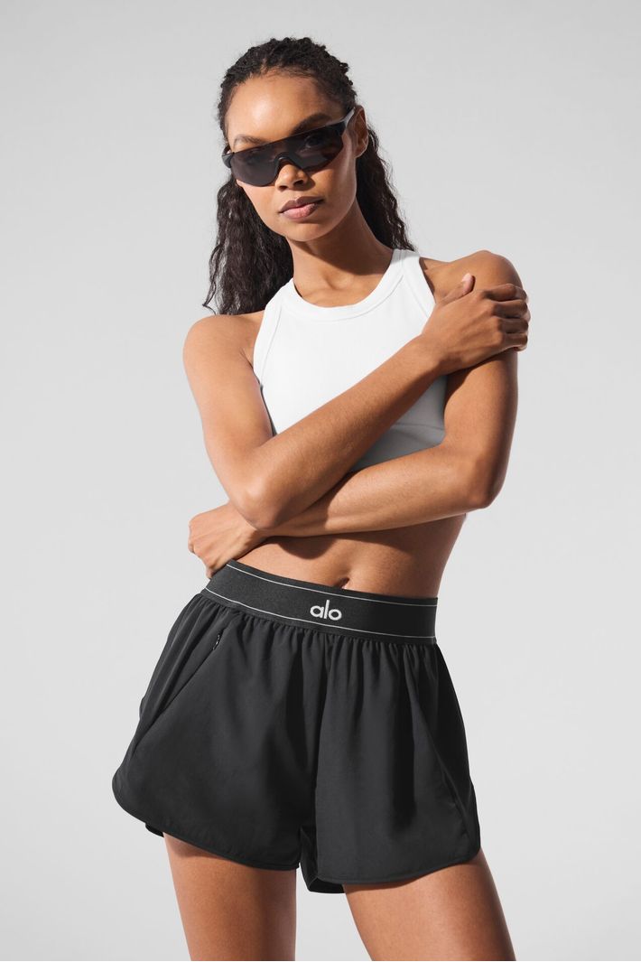 Shorts Match Point Black - Alo Yoga