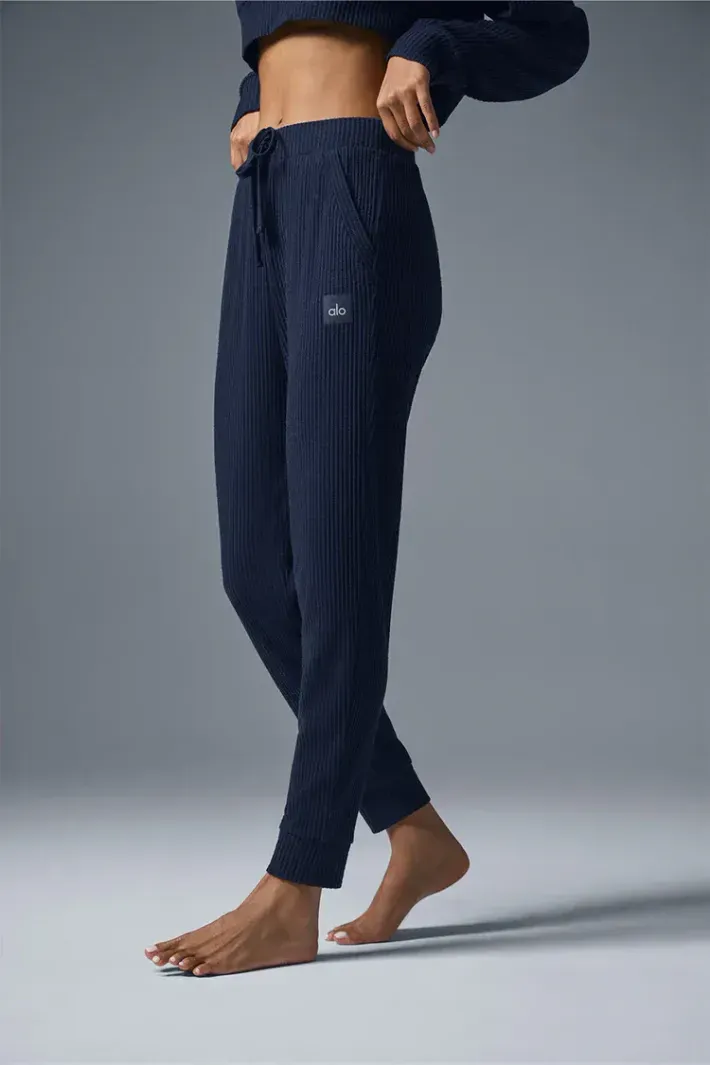 Calça De Moletom Muse Navy - Alo Yoga