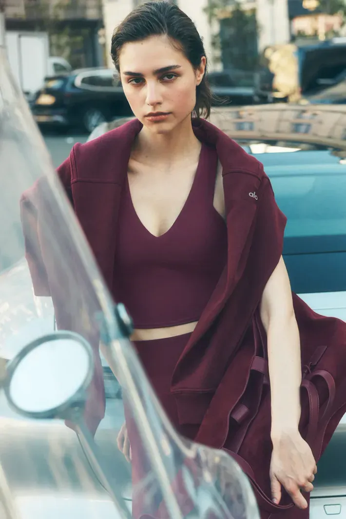 Top Real Burgundy - Alo Yoga