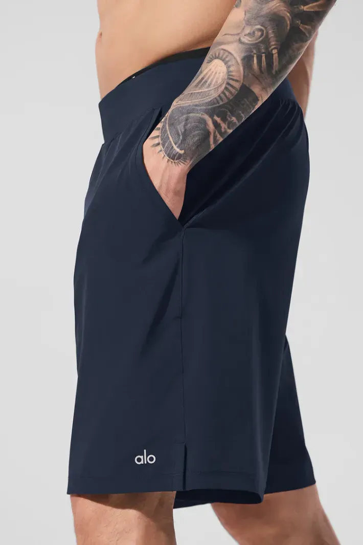 Shorts 9'' Repetition Navy - Alo Yoga