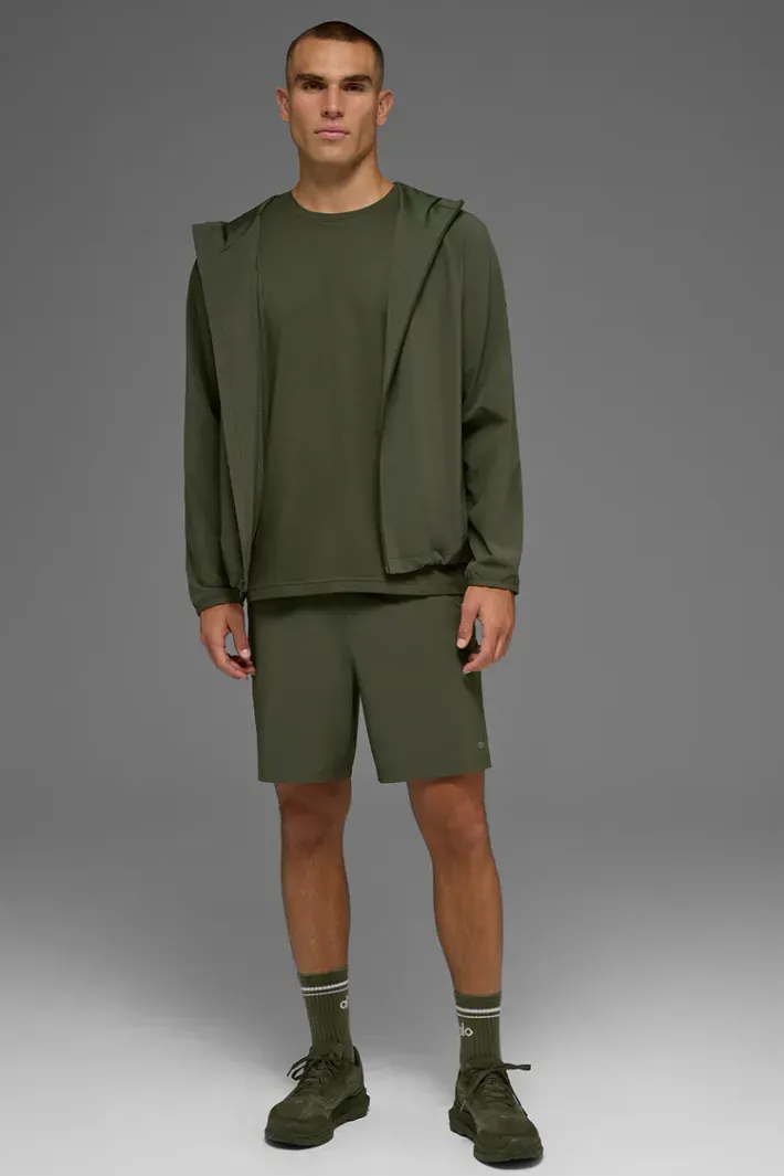 Jaqueta Performance On-The-Go Green Olive - Alo Yoga