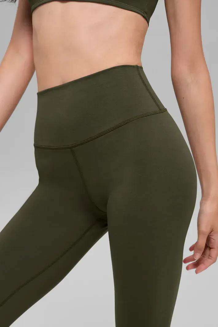 Legging Alo Softsculpt High-Waist Green Olive - Alo Yoga