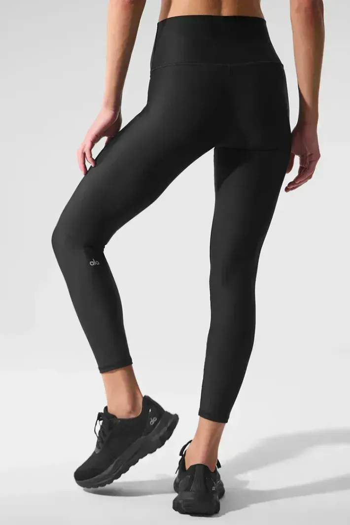 Legging 7/8 Highwaist Airlift Black - Alo Yoga
