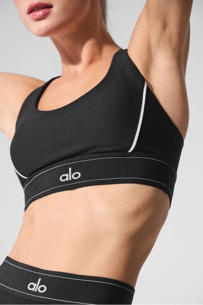 Top Airlift Suit Up Black - Alo Yoga