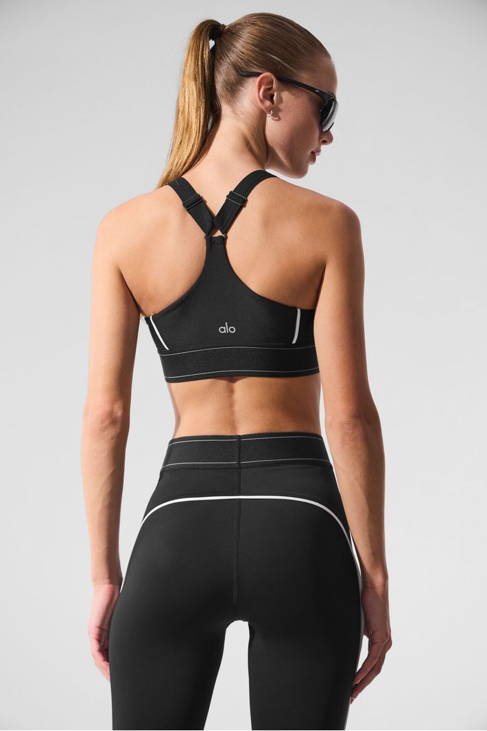 Top Airlift Suit Up Black - Alo Yoga