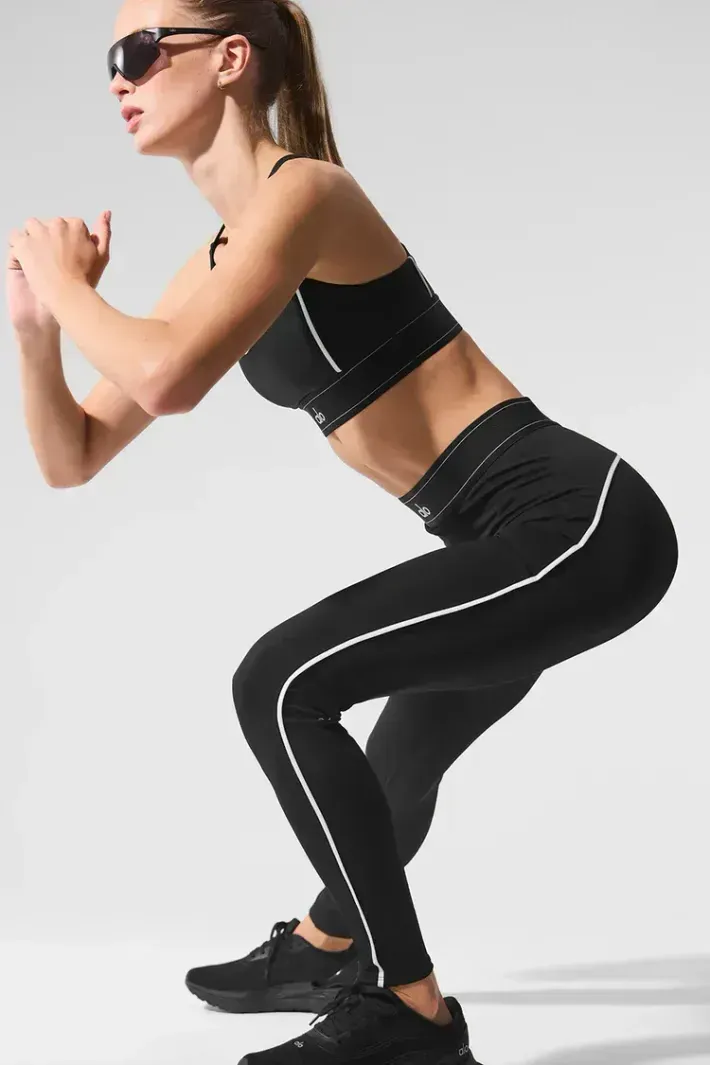 Legging Airlift High-Waist Suit Up Black - Alo Yoga
