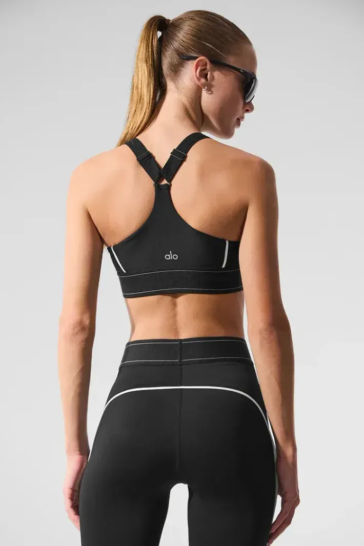 Top Airlift Suit Up Black - Alo Yoga