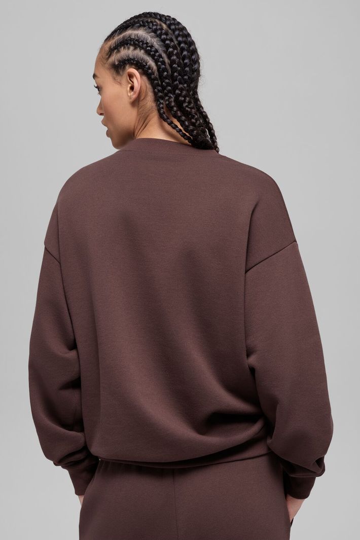Moletom Accolade Crew Neck Brownstone - Alo Yoga