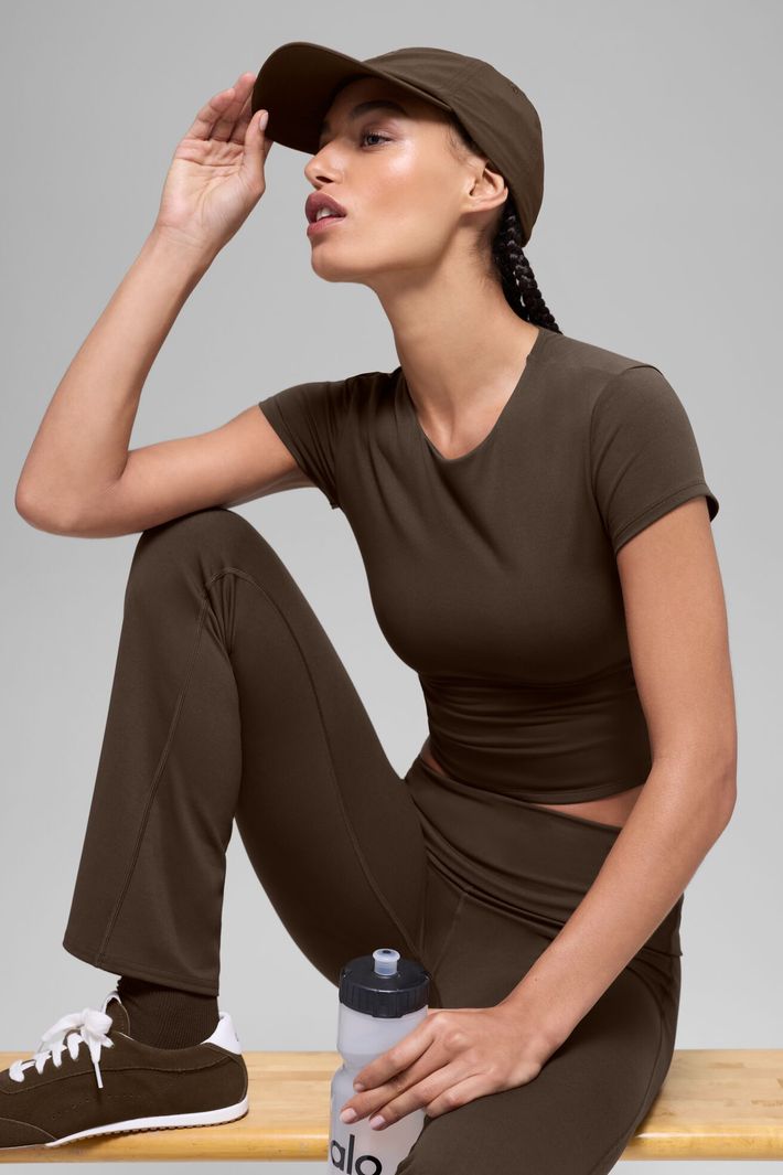 【新品未使用】alo yoga Off-Duty Cap Espresso Boné Performance Offduty Espresso - Alo Yoga
