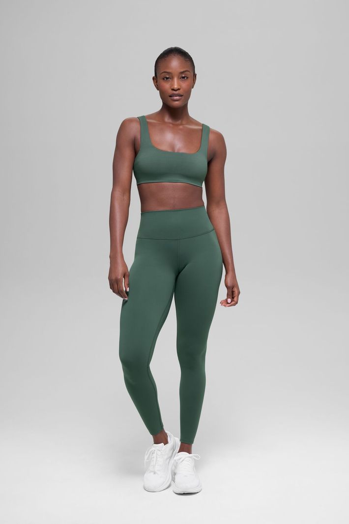 Top Alo Softsculpt Precision Clover Green - Alo Yoga