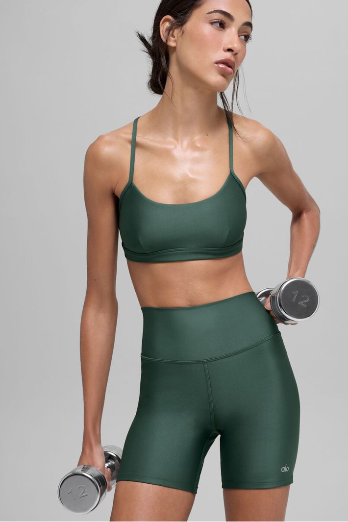Shorts Airlift Energy Clover Green - Alo Yoga
