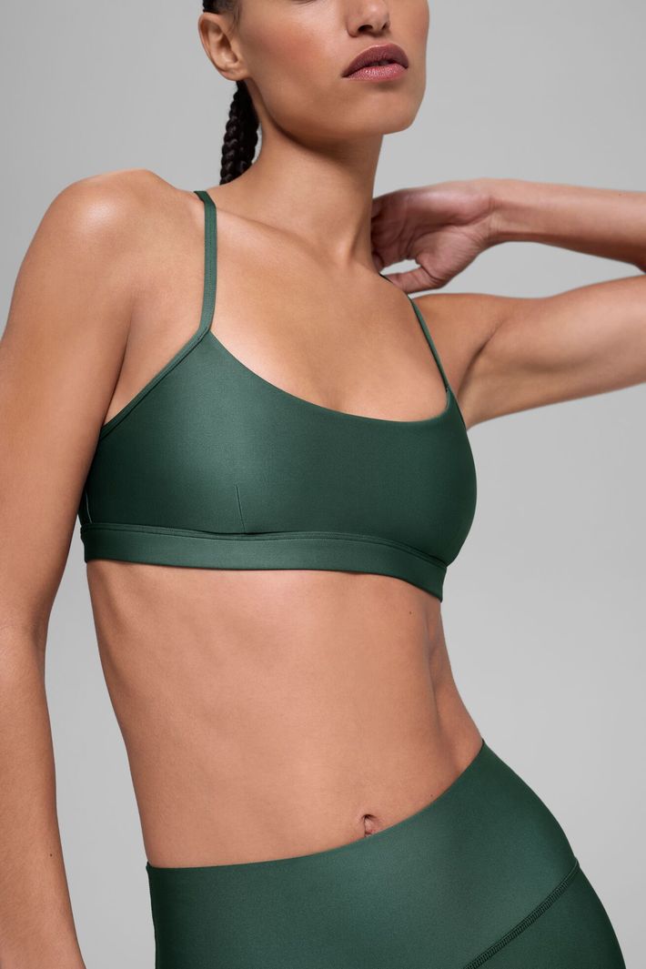 Top Airlift Intrigue Clover Green - Alo Yoga