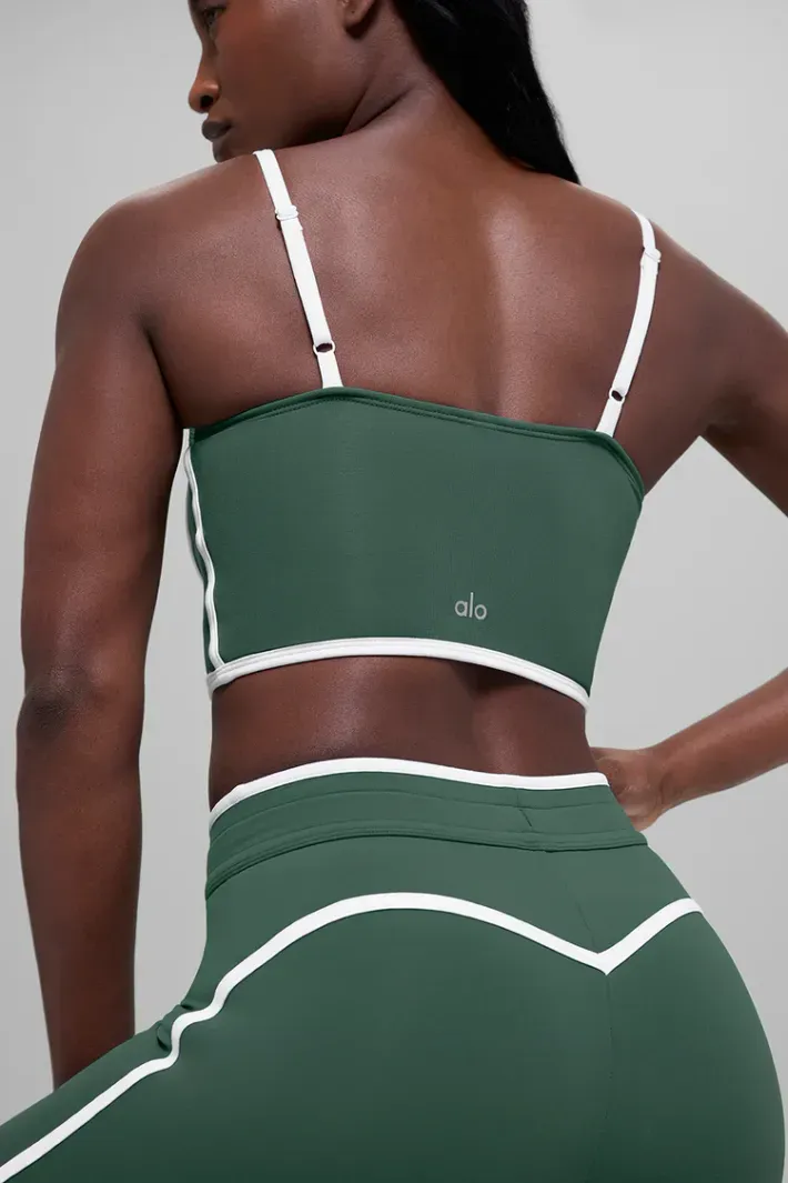 Top Airbrush Streamlined Clover Green - Alo Yoga