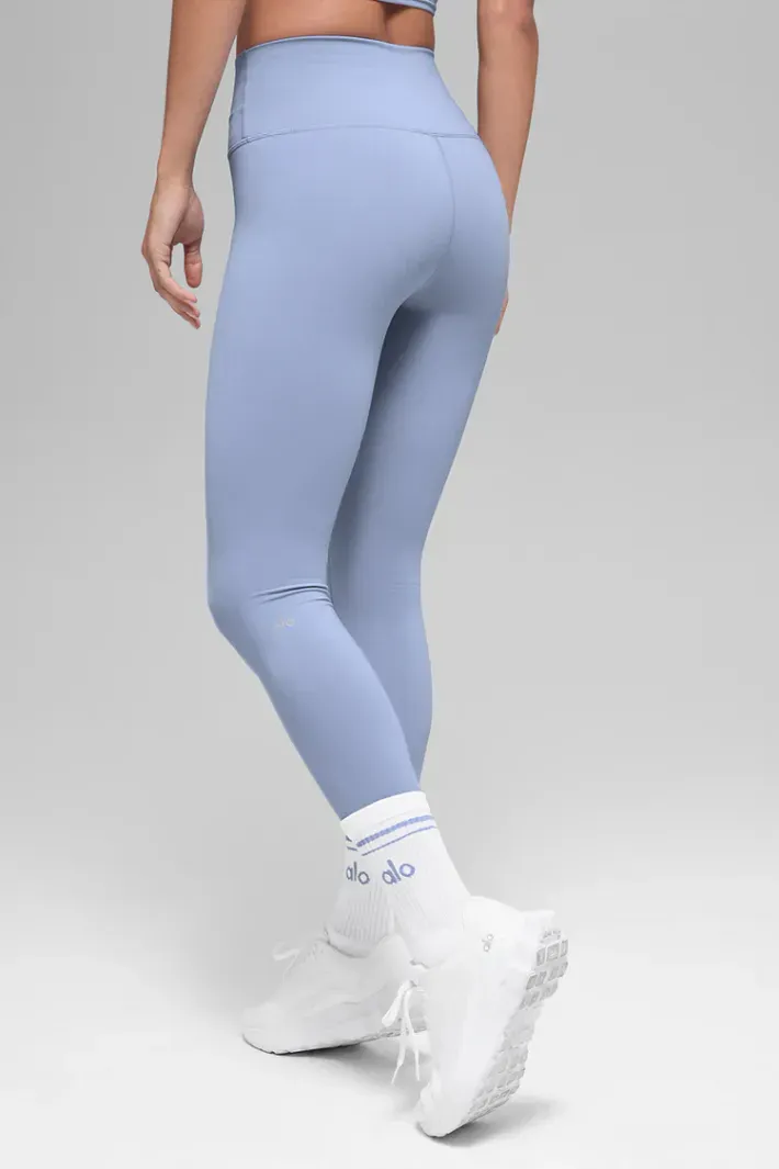 Legging 7/8 Highwaist Airbrush Winter Frost - Alo Yoga