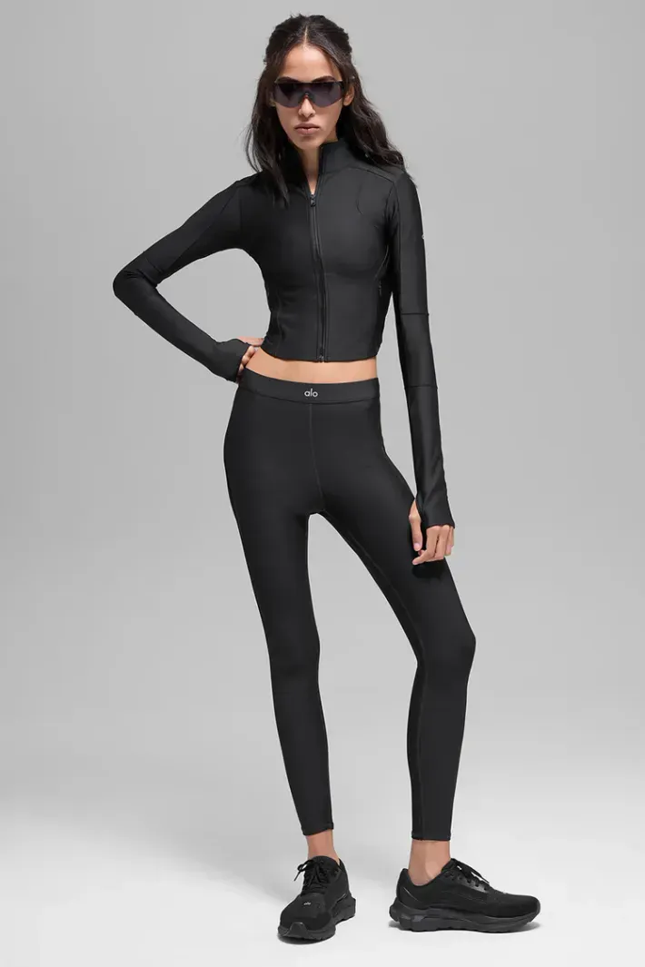 Legging 7/8 Airlift Highwaist Ignite Black - Alo Yoga
