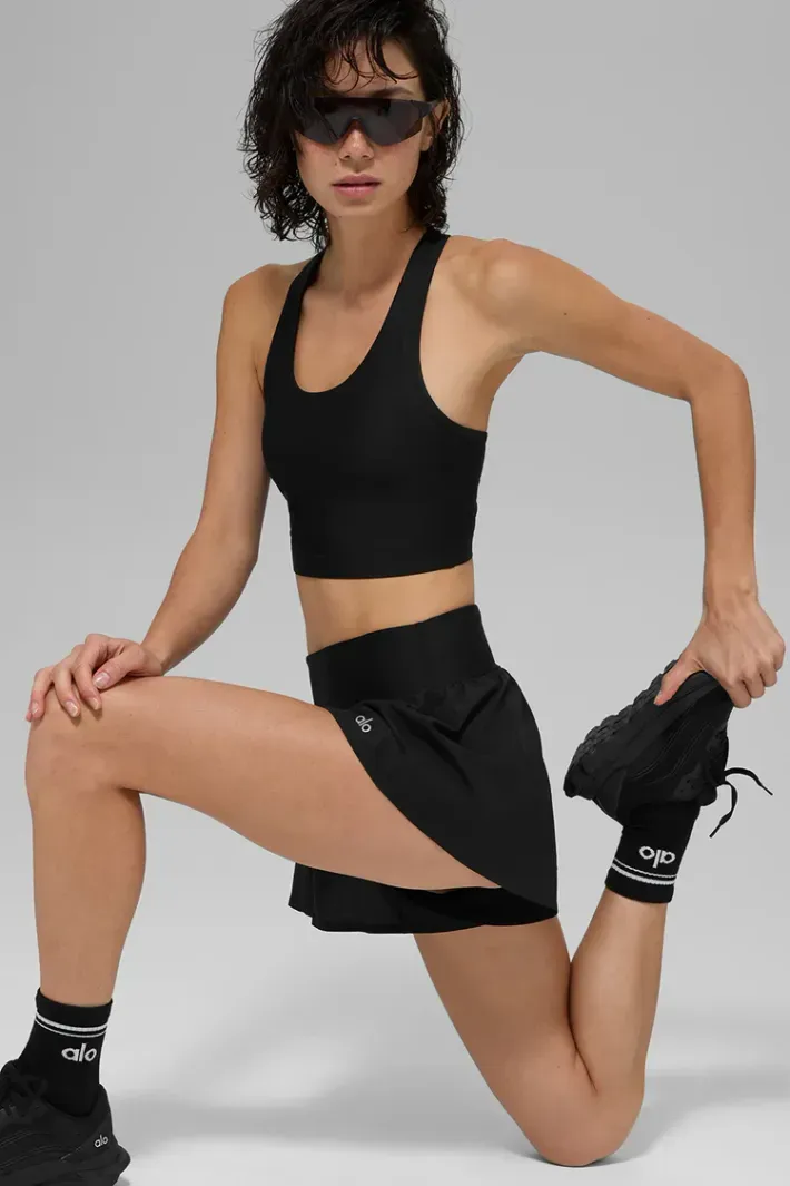 Shorts Victory Running Black - Alo Yoga