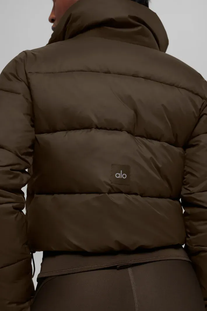 Jaqueta Gold Rush Puffer Espresso - Alo Yoga