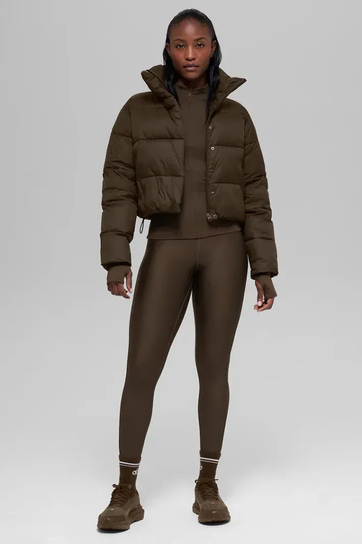 Jaqueta Gold Rush Puffer Espresso - Alo Yoga