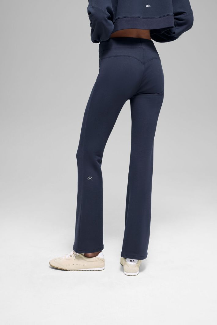 Calça De Moletom Sway Boot Cut Navy - Alo Yoga