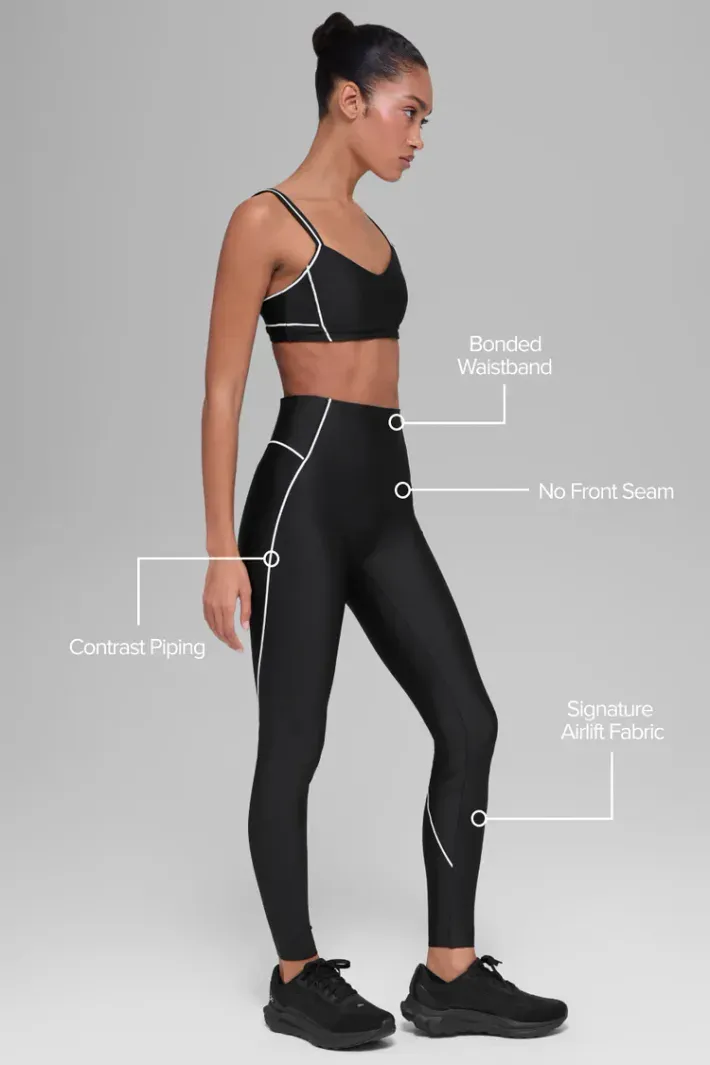 Legging Airlift Highwaist Haven Black - Alo Yoga