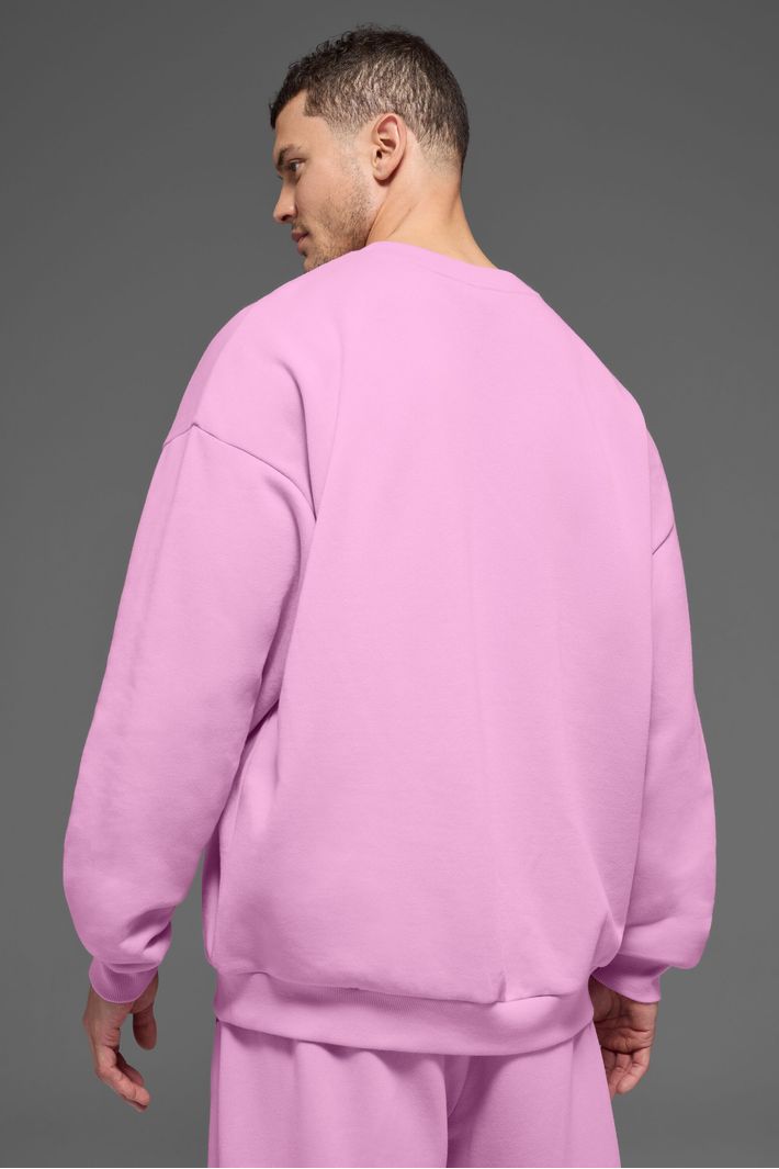 Moletom Accolade Crew Neck Candy Heart Pink - Alo Yoga