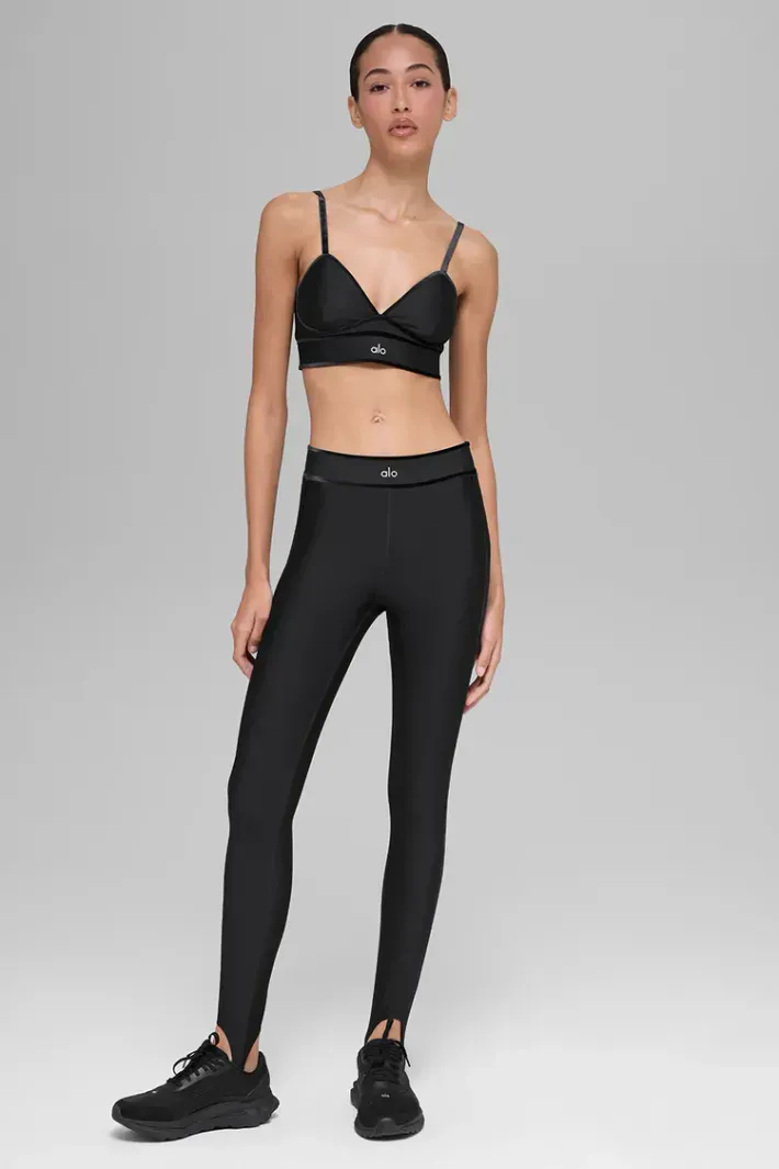 Top Airlift Love Language Black - Alo Yoga