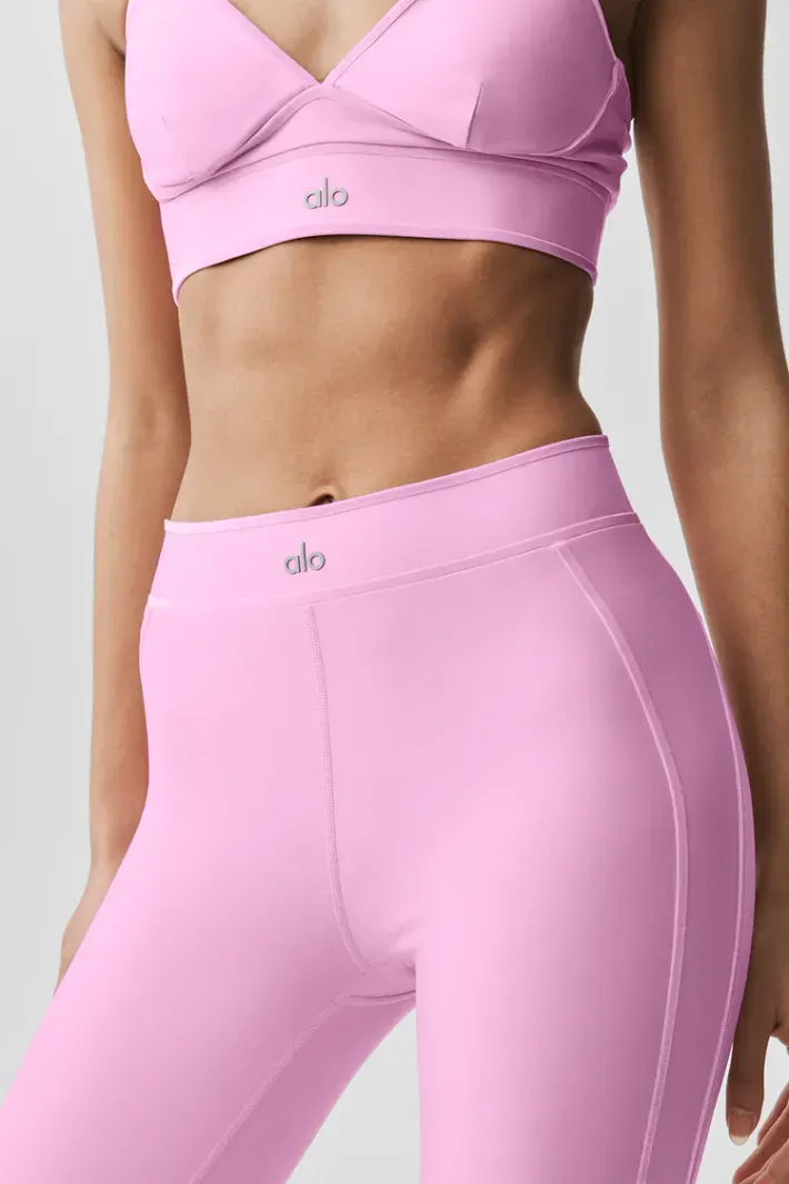 Legging Airlift Love Language Stirrup Candy Heart Pink - Alo Yoga