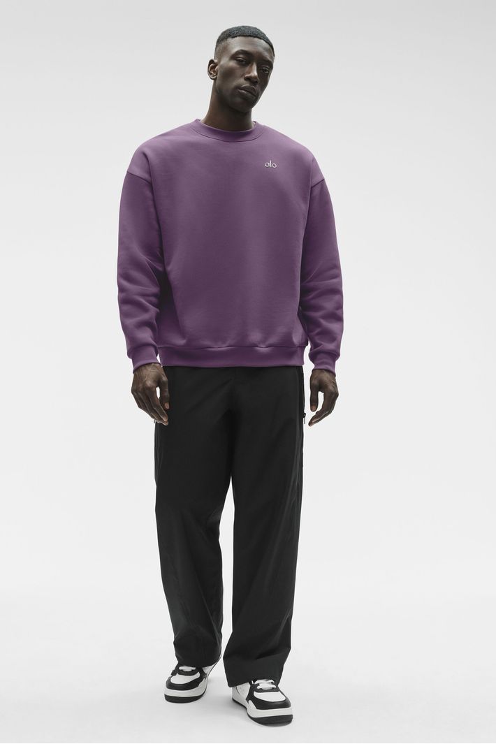 Moletom Accolade Crew Neck Plum Kiss - Alo Yoga