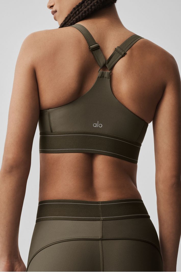 Top Airlift Suit Up Olive Tree - Alo Yoga