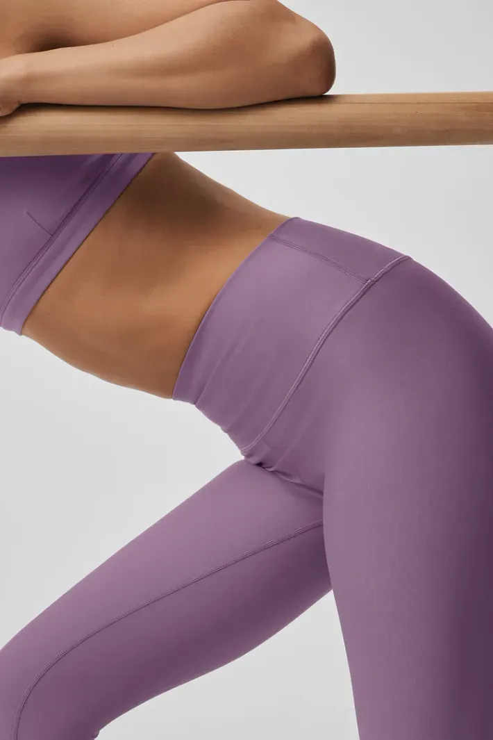 Legging 7/8 Highwaist Airlift Plum Kiss - Alo Yoga