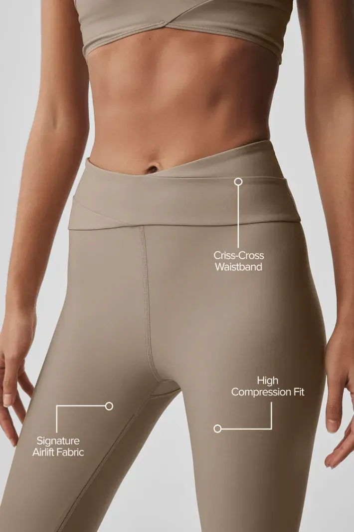Legging 7/8 Highwaist Horizon Gravel - Alo Yoga